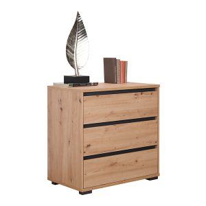 Komoda Line z 3 szufladami dąb artisan 749010 Komoda Line z 3 szufladami dąb artisan 749010