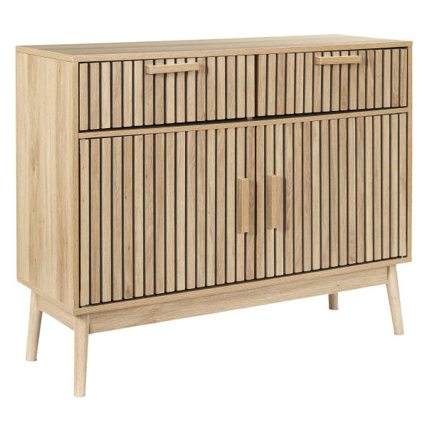 Komoda LINEA 100x80 cm Dąb Jasny Nowoczesna 804871