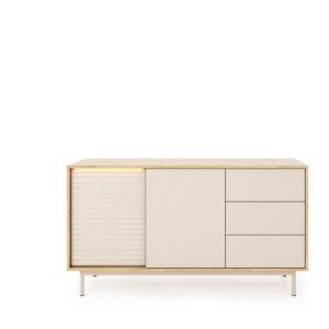 Komoda LITA 3, dąb olejowany/kaszmir 797564 Komoda LITA 3, dąb olejowany/kaszmir 797564