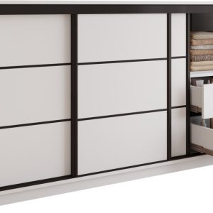 Komoda LOFT trzydrzwiowa 180 cm biały 702277 Komoda LOFT trzydrzwiowa 180 cm biały 702277