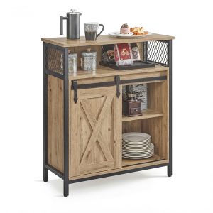 Komoda loft z drzwiami przesuwnymi 70x30x80 cm dąb artisan 865751 Komoda loft z drzwiami przesuwnymi 70x30x80 cm dąb artisan 865751