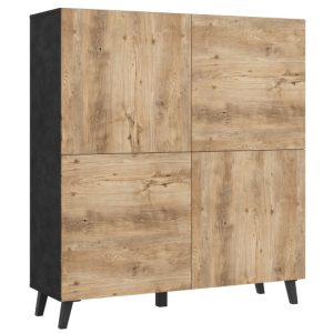 Komoda LOKET H 120 matera/kasztan wrocłaski 945928 Komoda LOKET H 120 matera/kasztan wrocłaski 945928