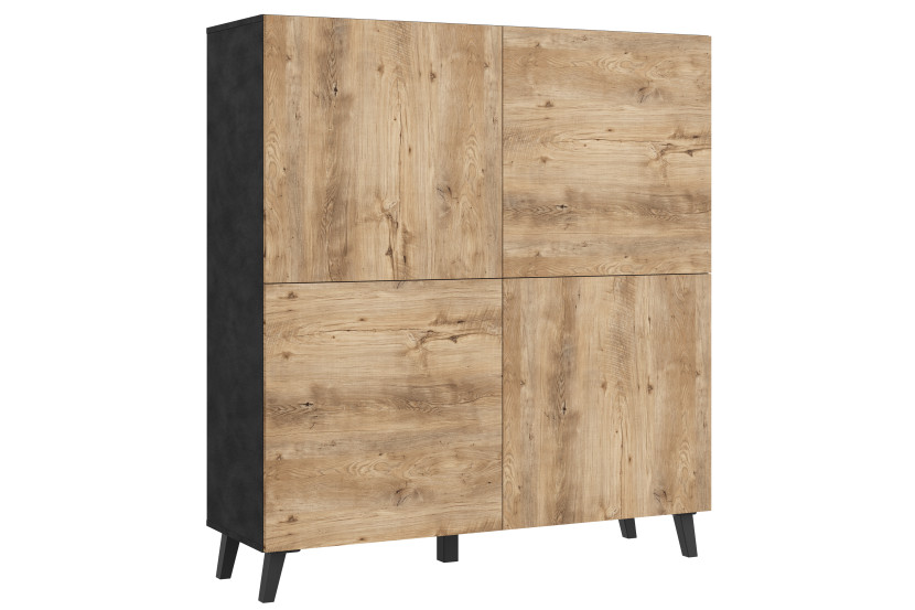 Komoda LOKET H 120 matera/kasztan wrocłaski 945928