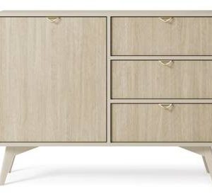 Komoda Lugano Wood 3 szuflady, 1 szafka 120398 Komoda Lugano Wood 3 szuflady, 1 szafka 120398