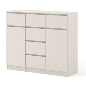 Komoda MAJA 2D6S 120 cm kaszmir 6 szuflad szafka stojąca na cokole 1068862 Komoda MAJA 2D6S 120 cm kaszmir 6 szuflad szafka stojąca na cokole 1068862