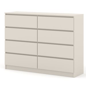 Komoda MAJA S8 140 cm kaszmir 8 szuflad 693366 Komoda MAJA S8 140 cm kaszmir 8 szuflad 693366