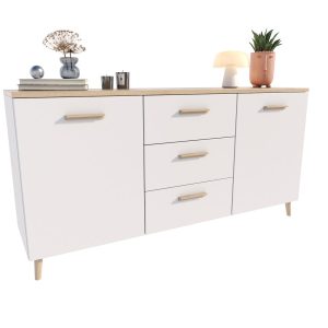 Komoda Malmo dąb artisan/biały 562033 Komoda Malmo dąb artisan/biały 562033