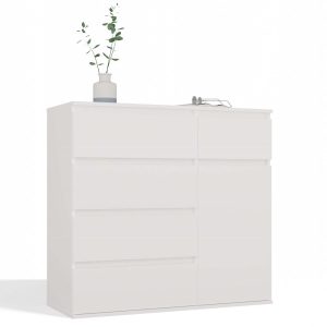 Komoda Malwa 1D5S Biały 721427 Komoda Malwa 1D5S Biały 721427