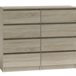 Komoda Malwa 8 szuflad M8 120 Dąb Sonoma 78442 Komoda Malwa 8 szuflad M8 120 Dąb Sonoma 78442