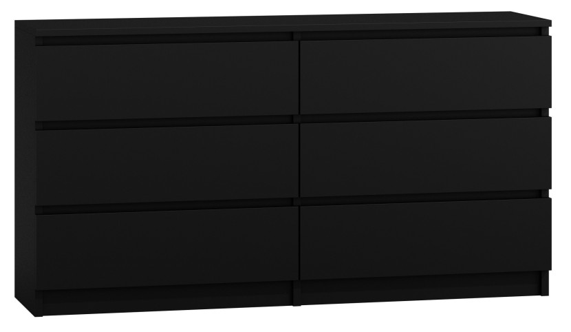 Komoda Malwa M6 140 - czerń 96253