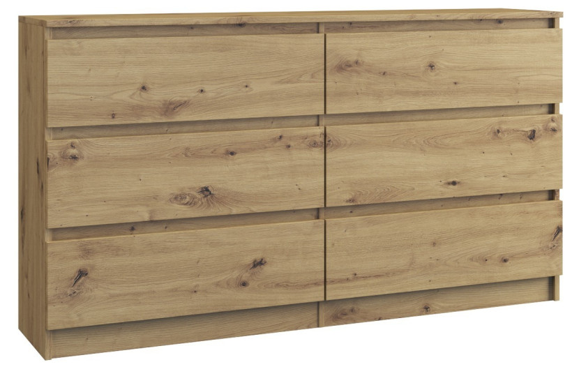 Komoda Malwa M6 140 - dąb artisan 96244