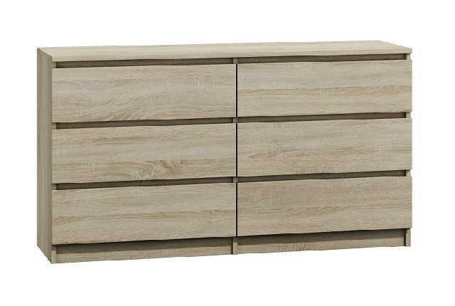 Komoda Malwa M6 140 - dąb sonoma 96236