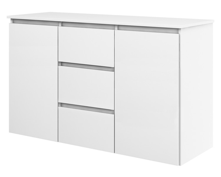 Komoda Megan 120 K3 Biała 120X45X75 Cm 940950