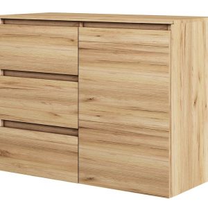 Komoda Megan 90 K2 Dąb Craft Złoty 90X45X75 Cm 940169