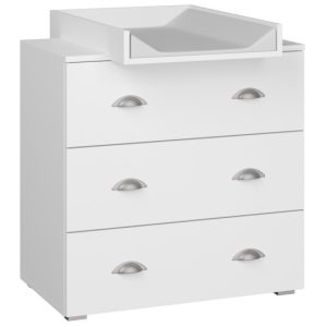 Komoda MIA 80 cm z przewijakiem biały mat 241373