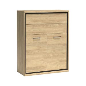Komoda MILAN 92 cm Hikora 2 Szuflady Szafka Nowoczesna Cichy Domyk 136049 Komoda MILAN 92 cm Hikora 2 Szuflady Szafka Nowoczesna Cichy Domyk 136049