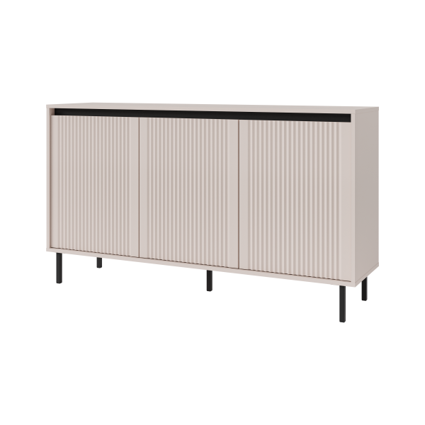 Komoda Mito Do Salonu Na Nóżkach Z Szufladami Premium Kaszmir 149cm 936376