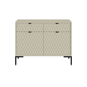 Komoda MODERN 2D2S – Kaszmir | 101x85x40 cm 1078122 Komoda MODERN 2D2S – Kaszmir | 101x85x40 cm 1078122