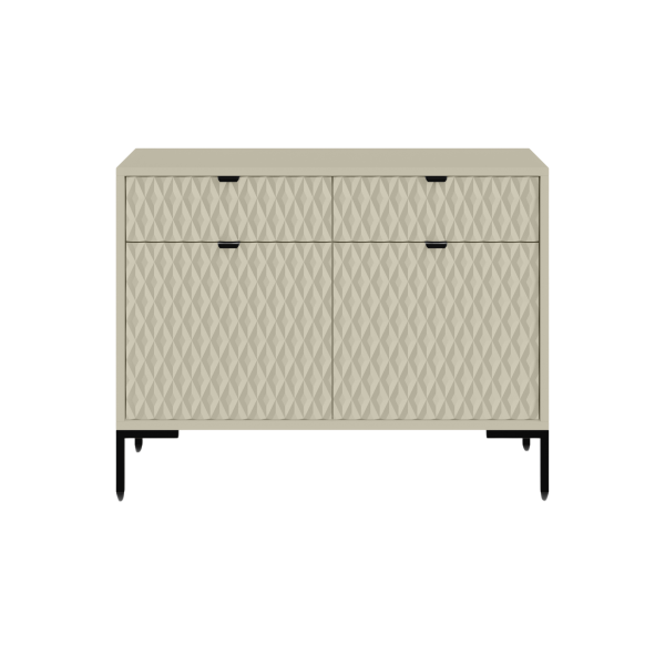 Komoda MODERN 2D2S – Kaszmir | 101x85x40 cm 1078122