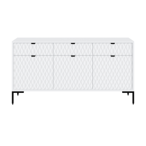 Komoda MODERN 3D3S – Biała | 150x85x40 cm 1078116 Komoda MODERN 3D3S – Biała | 150x85x40 cm 1078116