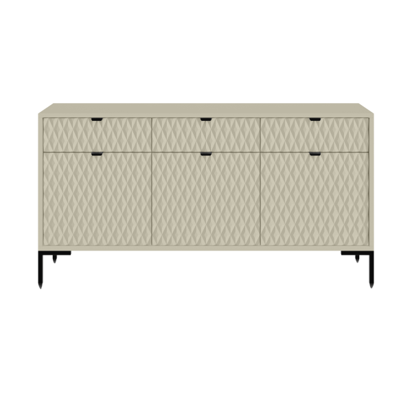 Komoda MODERN 3D3S – Kaszmir | 150x85x40 cm 1078115