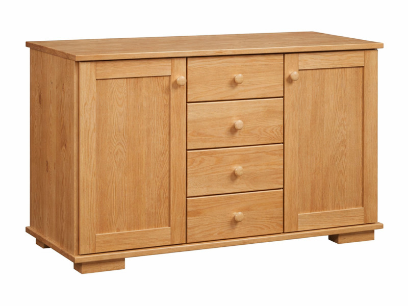 Komoda Modern I drewniana, kolor dębowy 949059