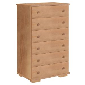 Komoda Modern VI drewniana 6 szuflad, kolor dębowy 669929 Komoda Modern VI drewniana 6 szuflad, kolor dębowy 669929