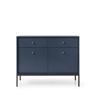 Komoda MONO MKSZ104 z czarną ramą 300462 Komoda MONO MKSZ104 z czarną ramą 300462