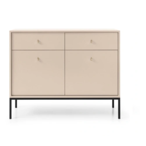 Komoda MONO MKSZ104 z czarną ramą 300465 Komoda MONO MKSZ104 z czarną ramą 300465