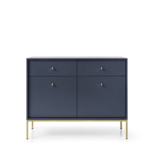Komoda MONO MKSZ104 z złotą ramą 300464 Komoda MONO MKSZ104 z złotą ramą 300464