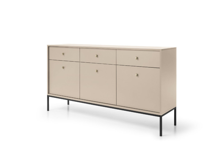 Komoda MONO MKSZ154 z czarną ramą 300421