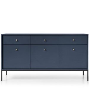 Komoda MONO MKSZ154 z czarną ramą 300419 Komoda MONO MKSZ154 z czarną ramą 300419