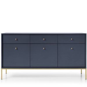 Komoda MONO MKSZ154 z złotą ramą 300459 Komoda MONO MKSZ154 z złotą ramą 300459