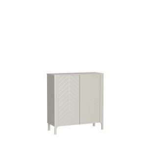 Komoda MONZA 2 w kolorze kaszmir z wzorem jodełki 516575 Komoda MONZA 2 w kolorze kaszmir z wzorem jodełki 516575
