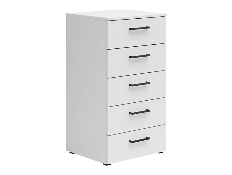 Komoda MultiDo 45 cm z 5 szufladami biała 293192