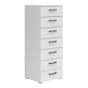 Komoda MultiDo 45 cm z 7 szufladami biała 292551 Komoda MultiDo 45 cm z 7 szufladami biała 292551
