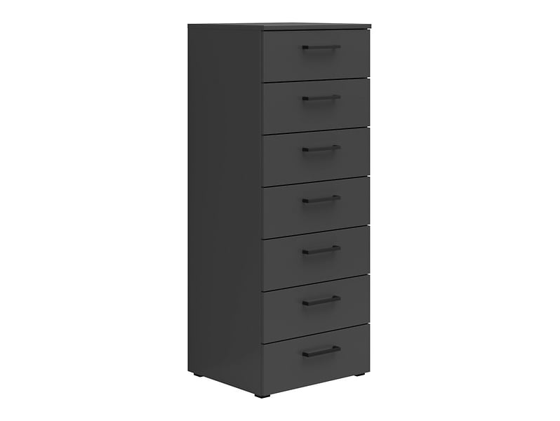 Komoda MultiDo 45 cm z 7 szufladami grafitowa 292553