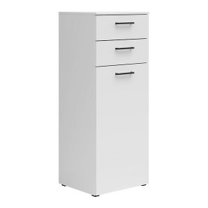 Komoda MultiDo 45 cm z drzwiami i 2 szufladami biała 292532 Komoda MultiDo 45 cm z drzwiami i 2 szufladami biała 292532
