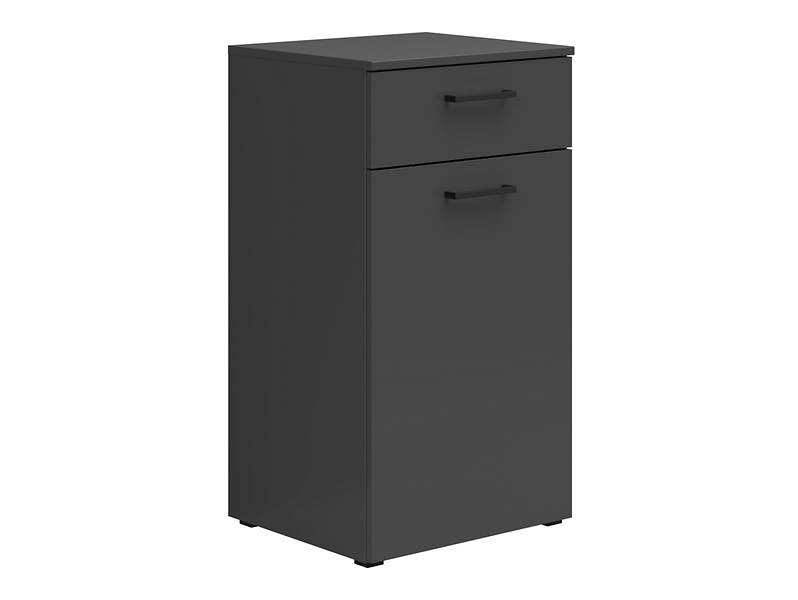 Komoda MultiDo 45 cm z drzwiami i szufladą grafitowa 292531
