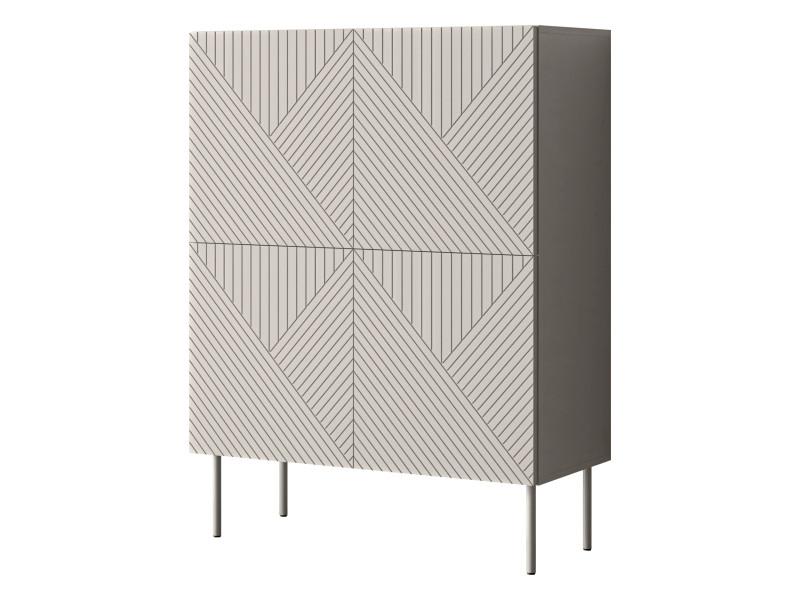 Komoda na nóżkach Art Deco Kaszmir 89 4D 977053