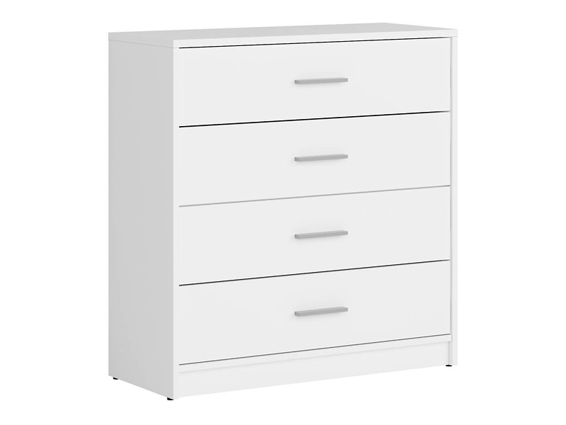 Komoda Nepo Plus 80 cm z 4 szufladami biały 29688
