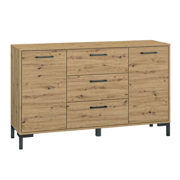 Komoda NIKOLA 140 2D3S dąb artisan 277706