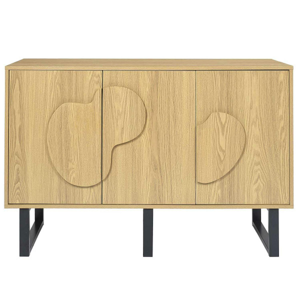 Komoda NORD 3D Loft 120cm Dąb Sonoma Design 763369