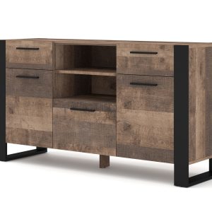 Komoda NUKA C 155 cm dąb grange stojąca 635425 Komoda NUKA C 155 cm dąb grange stojąca 635425