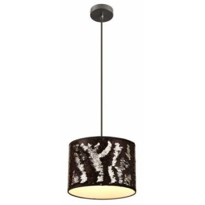 Lampa wisząca czarna Crazy 1xE27x60W wym: 100x25x25 cm Reality 847938
