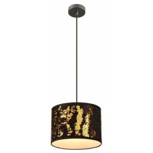Lampa wisząca czarna Crazy 1xE27x60W wym: 100x25x25 cm Reality 845312