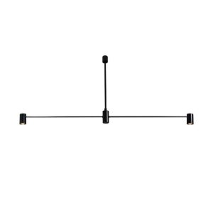 Lampa wisząca czarna DAKATA 2xGU10x4W wym: 47×128,5×4,5 cm Shilo 846230