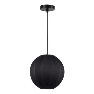 Lampa wisząca czarna DANA 1xE27x15W wym: 100x25x25 cm Milagro 836396