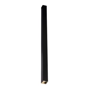 Lampa wisząca czarna DOHA 1xGU10x4W wym: 80x4x4 cm Shilo 846641