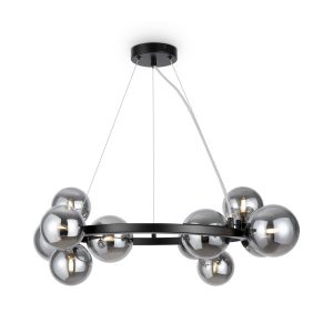 Lampa wisząca czarna-dymiona DALLAS 11xG9x28W wym: 137x25x67 cm Maytoni 852088 Lampa wisząca czarna-dymiona DALLAS 11xG9x28W wym: 137x25x67 cm Maytoni 852088